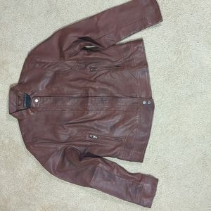 Women's leather jacket